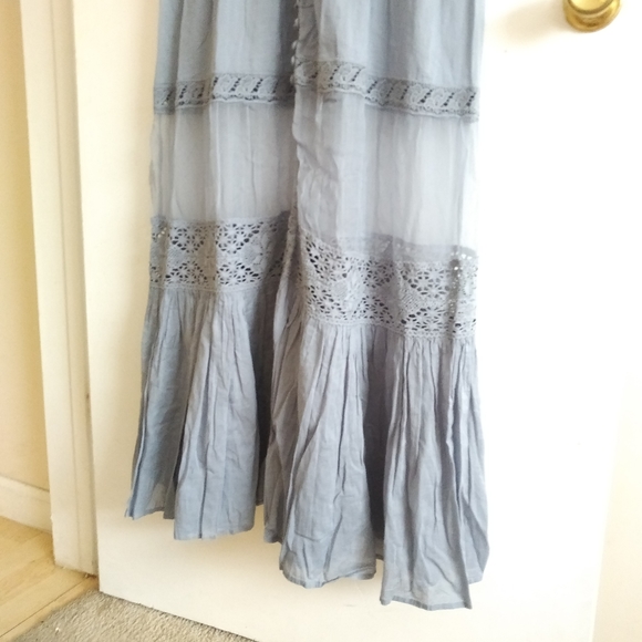 ISO / WTB ๐ฆ Victorian Buttonfront Maxi Blue FP - Picture 9 of 10